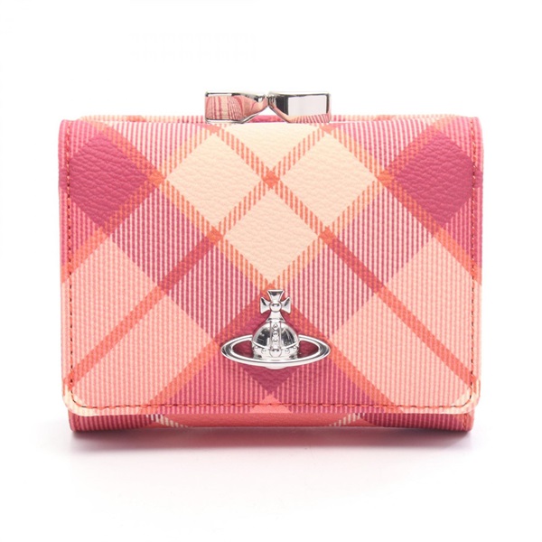 ヴィヴィアンウエストウッド SMALL FRAME WALLET チェック 三つ折り財布 財布 レディース 5115002MWS002LG201