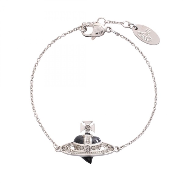 ヴィヴィアンウエストウッド NEW DIAMANTE HEART ブレスレット アクセサリー レディース 6102021T02P136