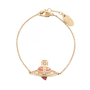ヴィヴィアンウエストウッド NEW DIAMANTE HEART ブレスレット アクセサリー レディース 6102021T02RA16
