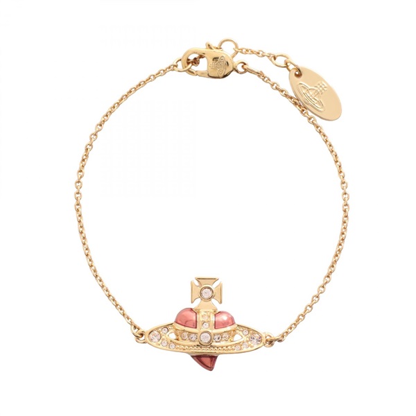 ヴィヴィアンウエストウッド NEW DIAMANTE HEART ブレスレット アクセサリー レディース 6102021T02RA16