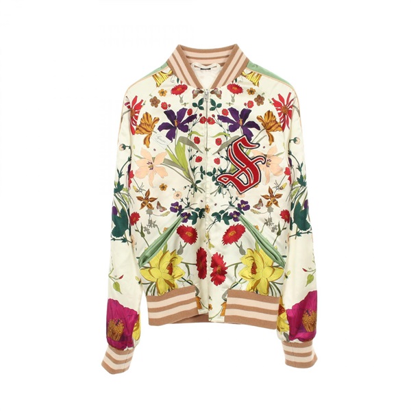 グッチ GUCCI DIY フローラル オーダーメイド ブルゾン 衣料品 アウター レディース 727088