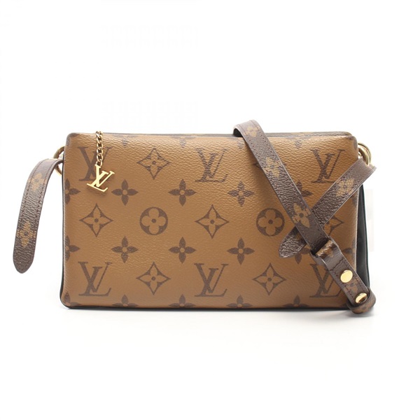 ルイ・ヴィトン ポシェット LV 3 モノグラムリバース ショルダーバッグ バッグ レディース M45412