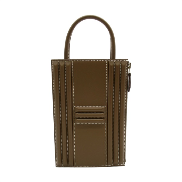 エトープ　ハンドバッグ　カデナ　ショルダー エルメス(HERMES)カデナバッグ エトゥープ ハンドバッグ