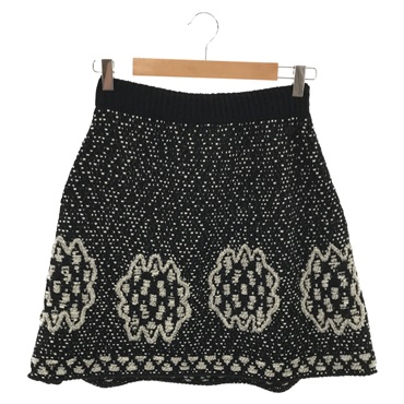 【美品】シャネル　CHANEL バイカラー　スカート　台形スカート coeuriche777_13066