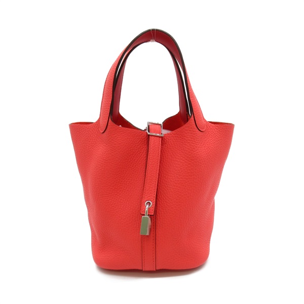 エルメス(HERMES)エルメス ピコタンロックPM ローズテキサス 