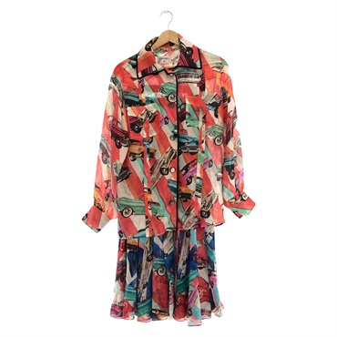 CHANEL 4点セット CHANEL 極美品◎CHANEL シャネル 20450 ウール 金ボタン 単色ツイード