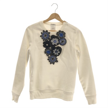 CHANEL シャネル　スウェット　トレーナー　トップス シャネル(CHANEL)シャネル トレーナー 花柄 15B スウェット 衣料品