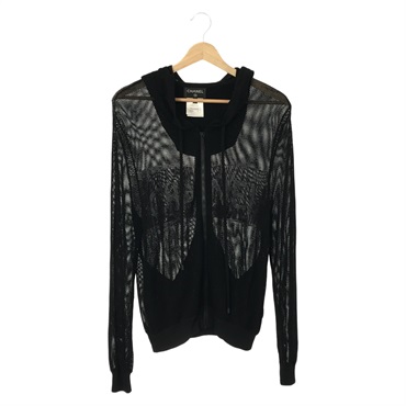 シャネル(CHANEL)シャネル メッシュパーカー パーカー 衣料品