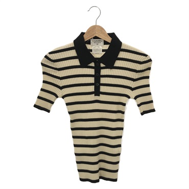 CHANEL Tシャツ　半袖　ポロシャツ　シャネル　トップス シャネル(CHANEL)シャネル 半袖シャツ ポロシャツ 衣料品 トップス