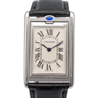 カルティエ タンクバスキュラントLM 腕時計 時計 レディース W1016355