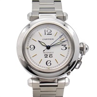 カルティエ パシャC ビッグデイト 腕時計 時計 メンズ レディース W31044M7