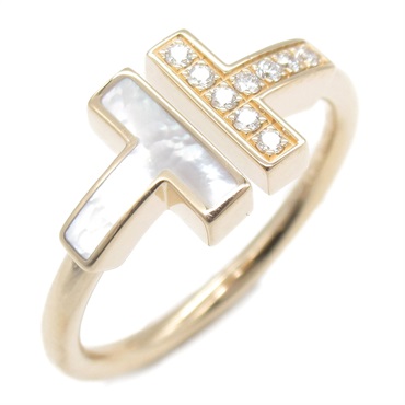 ティファニー(TIFFANY＆CO)ティファニー Tワイヤーリング ダイヤ