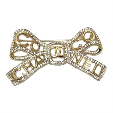 シャネル(CHANEL)シャネル リボン ブローチ ブローチ アクセサリー