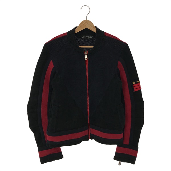 ドルチェアンドガッバーナ ニットジャケット カーディガン ロゴプレート ドルチェアンドガッバーナ ニットジャケット カーディガン ロゴ