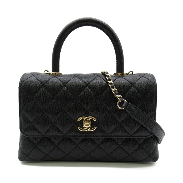 シャネル(CHANEL)シャネル ココハンドル マトラッセ2wayショルダー 