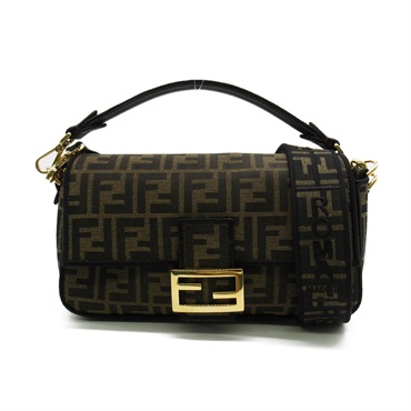 フェンディ(FENDI)フェンディ FFジャガード ファブリックバッグ