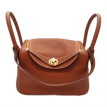 エルメス(HERMES)エルメス リンディ26 ゴールド ショルダー