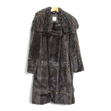 エルメス(HERMES)エルメス ミンク コート(ベルト付) その他コート 衣料