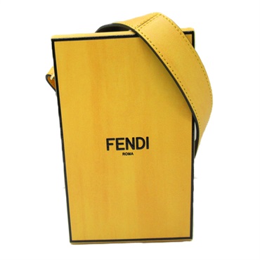 FENDI ショルダーバッグ 保存袋付き フェンディ/ショルダーバッグ/カメラケース,ズッカ柄/黒×グレー