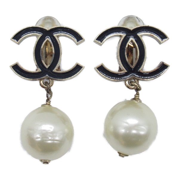 シャネル(CHANEL)シャネル フェイクパールイヤリング イヤリング  