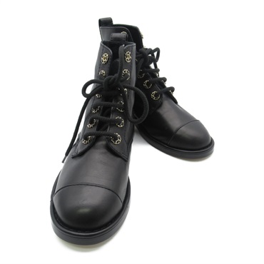 シャネル(CHANEL)シャネル ショートブーツ ブーツ 靴 レディース