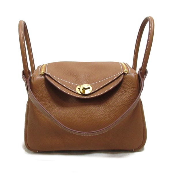 エルメス(HERMES)エルメス リンディ26 ゴールド ショルダーバッグ