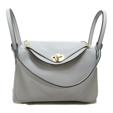 エルメス(HERMES)エルメス リンディ26 ブルーペール ショルダーバッグ