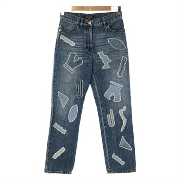 CHANEL デニムパンツ レディース シャネル(CHANEL)シャネル ジーンズ デニムパンツ 衣料品 ボトムス