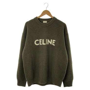 # CELINE セリーヌ　オールドセリーヌ　ニット　セーター　グリーン セリーヌ(CELINE)セリーヌ セーター セーター 衣料品 トップス