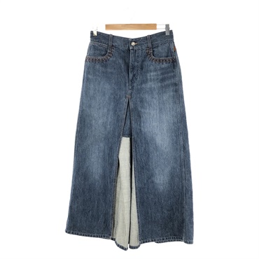 クロエ(Chloe)クロエ デニム ロングスカート ロングスカート 衣料品