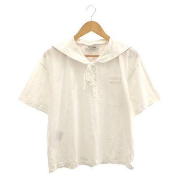 ミュウ ミュウ(Miu Miu)ミュウ ミュウ シャツ 半袖シャツ 衣料品