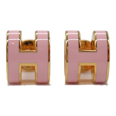 エルメス(HERMES)エルメス ポップHピアス ミニ ローズサクラ ピアス