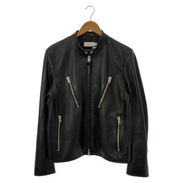 ⭐︎週末割引中⭐︎【美品】COACH ブラックレザー ジャケット　Sサイズ コーチ(COACH)コーチ ライダース ジャケット ライダース