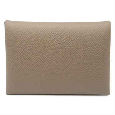 エルメス　ケース　ETOUPE（エトゥープ）新品 エルメス ベアンカードケース エトゥープ ヴォーエプソン