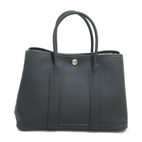 エルメス(HERMES)エルメス ガーデンパーティTPM ブラック トートバッグ 