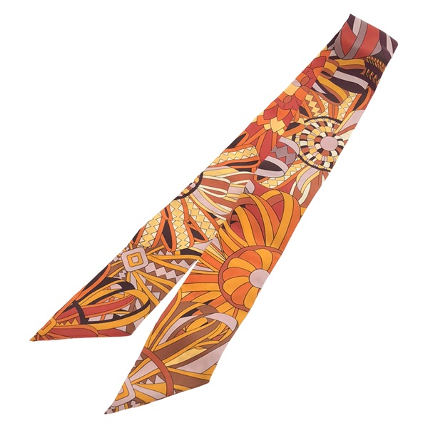 HERMES シルク スカーフ 約87cm x 苛立た 87cm