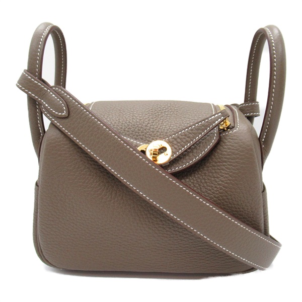 エルメス リンディミニ エトゥープ ショルダーバッグ バッグ レディース