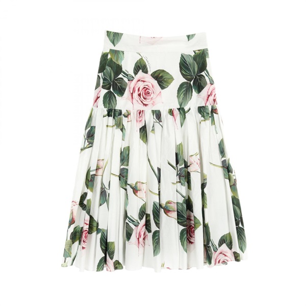 DOLCE&GABBANA【ドルチェ＆ガッパーナ】 イタリー製 スカート タック