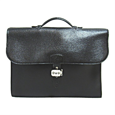 レア HERMES エルメス　サックアデペッシュ38 □I刻印 ビジネスバッグ エルメス(HERMES)エルメス サックアデペッシュ38 ブラック ビジネス