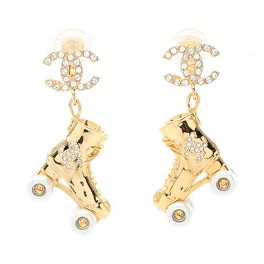 シャネル(CHANEL)シャネル ココマーク スケート イヤリング ジュエリー