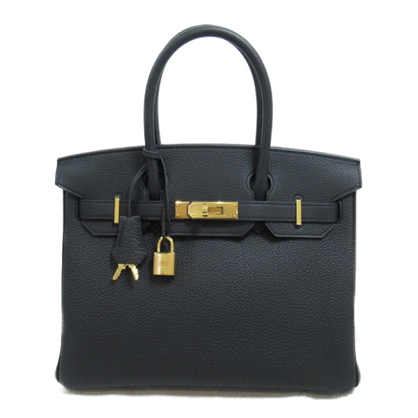 エルメス(HERMES)エルメス バーキン30 ブラック ハンドバッグ  