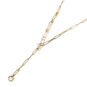 エルメス(HERMES)エルメス ケリーチェーンラリアットダイヤ