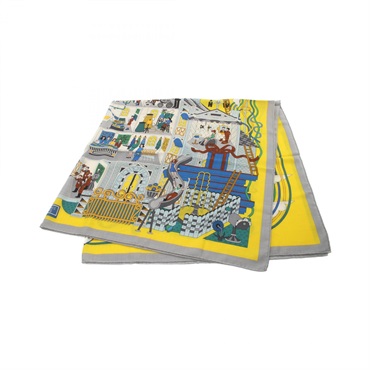 エルメス(HERMES)エルメス カレジェアン カレ140 La Maison des Carres