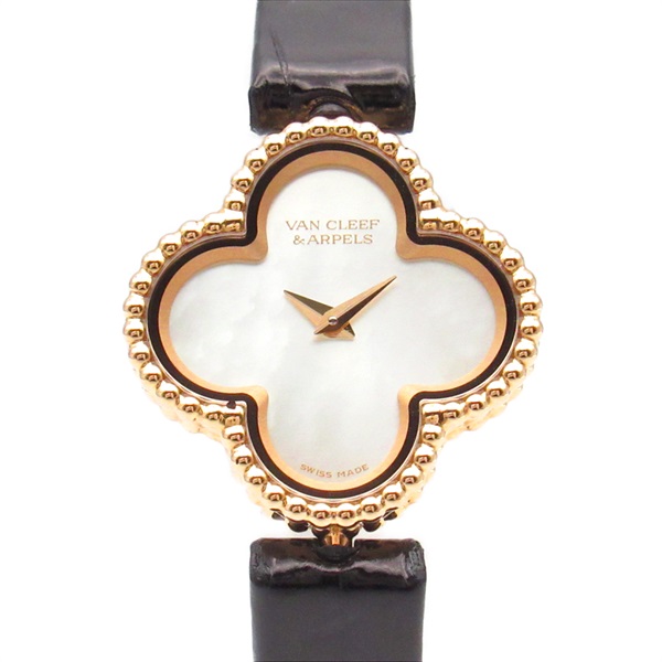 ヴァンクリーフ＆アーペル Van Cleef &amp; Arpels スウィート アルハンブラ ホワイトシェル VCAR08SF00 ホワイトシェル ピンクゴールド クオーツ レディース 腕時計 Van Cleef ＆ Arpels（ヴァンクリーフ ＆ アーペル） Van Cleef