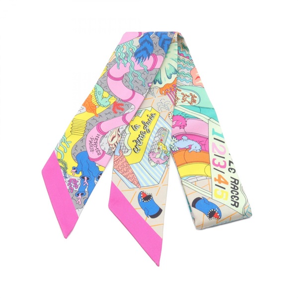 エルメス(HERMES)エルメス ツイリー SPLASH PARK スカーフ 衣料品  