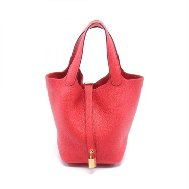 エルメス(HERMES)エルメス ピコタンロック タッチPM ルージュトマト