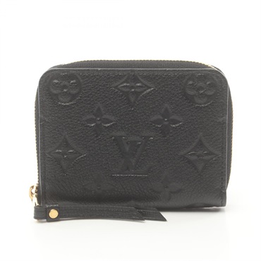 ルイヴィトン ケース ジッピーパース ブラック アンプラント　美品 ルイ・ヴィトン(LOUIS VUITTON)ルイ・ヴィトン ジッピーコインパース