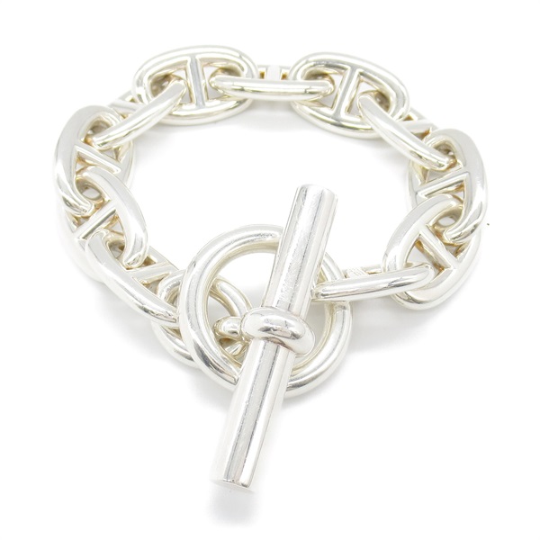 エルメス シェーヌダンクルTGMブレスレット 11コマ ブレスレット アクセサリー レディース