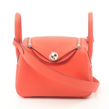 エルメス(HERMES)エルメス リンディミニ オレンジフィールド