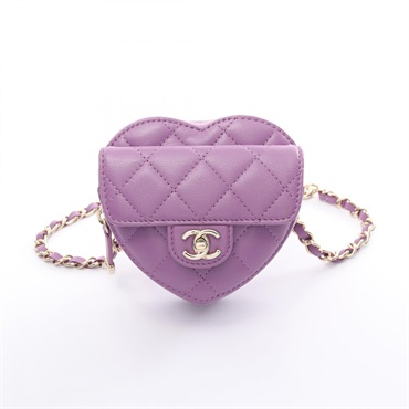 シャネル(CHANEL)シャネル マトラッセ ハート チェーンベルト シャネル(CHANEL)シャネル マトラッセ ハート チェーンベルト